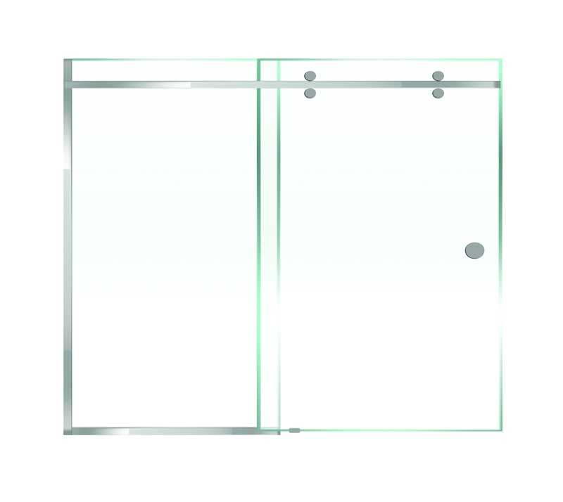 door sliding with fixed panel