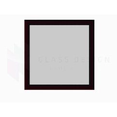 Finestra in PVC con doppi vetri, Shark Evolution 73, 5 vani, Colore standard, 120x120 cm, Finestra fissa