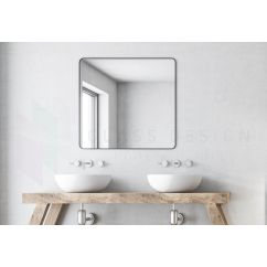 Square mirror 90x90 cm thickness 6 mm