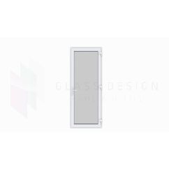 Interior/Exterior PVC Doors with double glazing, 90x225, hinged