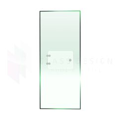 Refrigerator showcase, 10 mm clear glass, 100x220cm